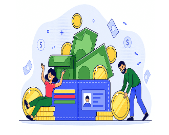 Cash access illustration